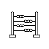 Icon of a abacus